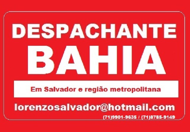 Serviços de despachante em salvador bahia