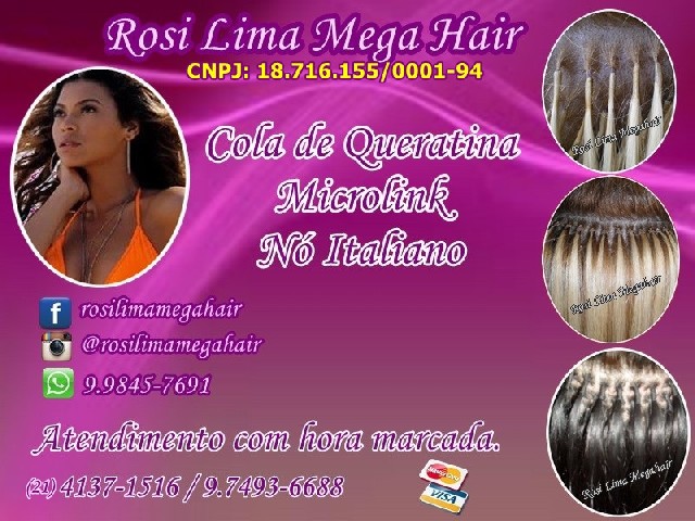 Foto 1 - Mega hair colade queratina rio de janeiro